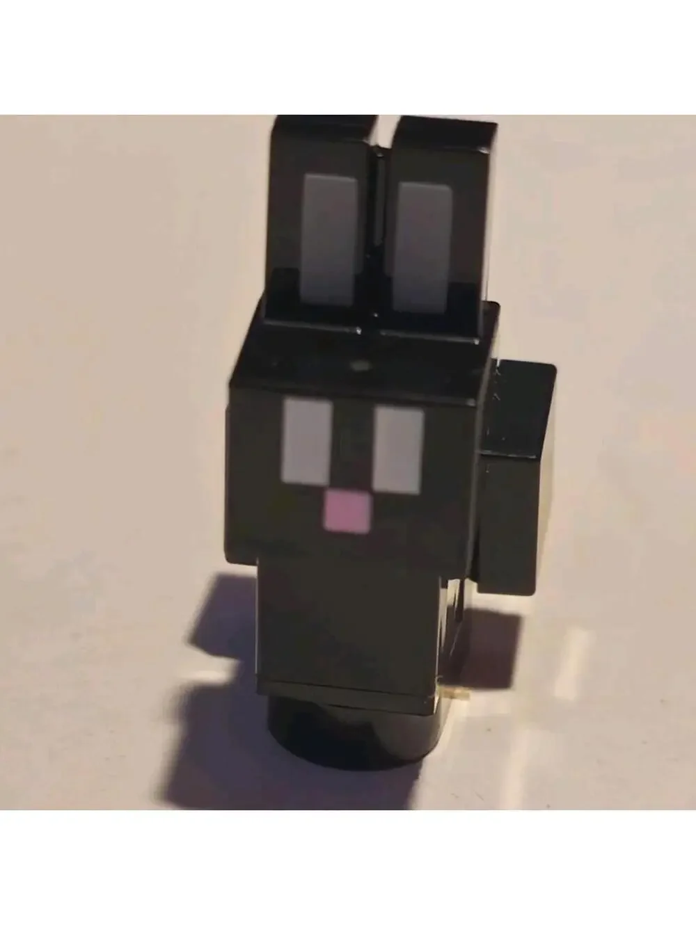 LEGO MINECRAFT BLACK BUNNY/RABBIT FROM SET 21144